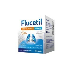 Suplemento Alimentar Flucetil 600mg 16 envelopes de 5g cada