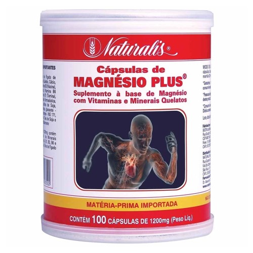 Magnésio Plus Naturalis 100 Cápsulas