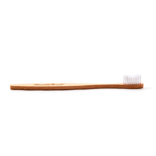 Escova de Dente de Bambu Vegana Humble Brush Média Cerdas Brancas 1 unidade