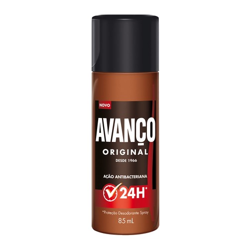 Desodorante Spray Avanço Original Ação Antibacteriana 24h Masculino com 85ml