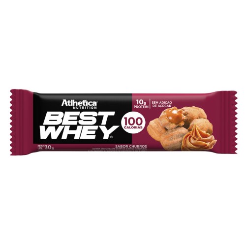 Barra de Proteína Best Whey Atlhetica Nutrition Churros 30g