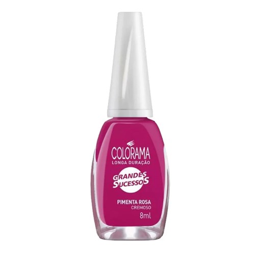 Esmalte Colorama Grandes Sucessos Nu pimenta rosa