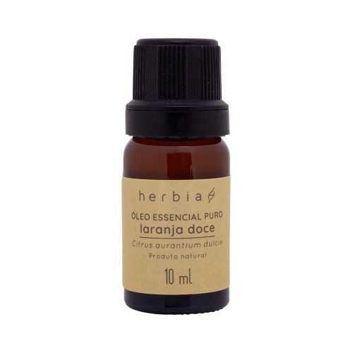 Óleo Essencial Natural de Laranja Doce 10ml - Herbia