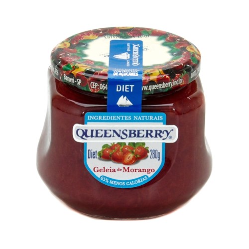 Geléia Queensberry Diet Sabor Morango 280g