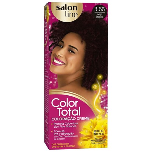 Tintura Salon Line Color Tot 3.66 Acajú Purpura - Salon Line Color Total