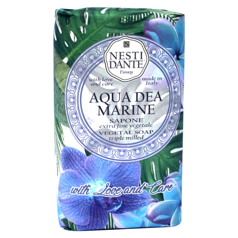 Sabonete em Barra Nesti Dante - With Love and Care Aqua Dea Marine