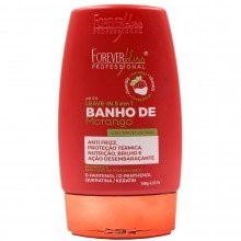 Forever Liss Banho de Verniz Morango - Leave-in 5 em 1