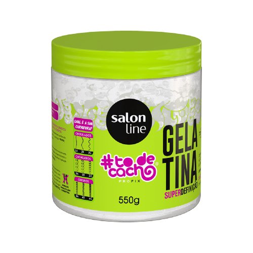 Gelatina Salon Line Super Definição 550g