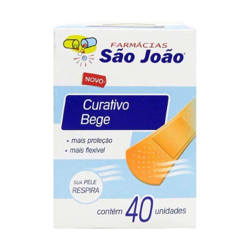 Curativo São João Bege Cremer 40Un