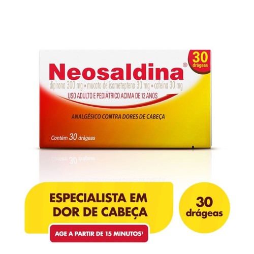 Neosaldina 30 Drágeas