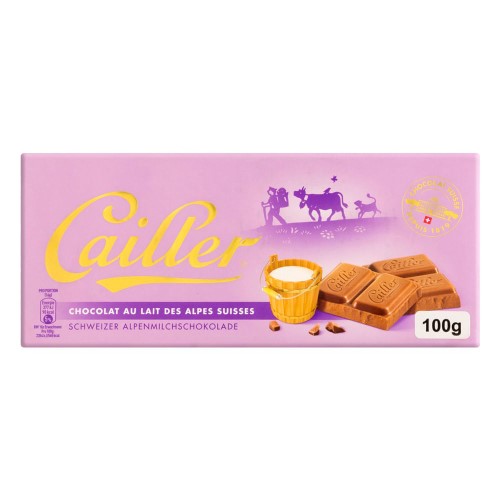 Chocolate Cailler Suíço ao Leite 31% Cacau 100g