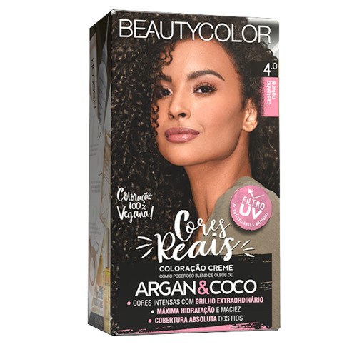 Tintura Beauty Color 4.0 Castanho Natural