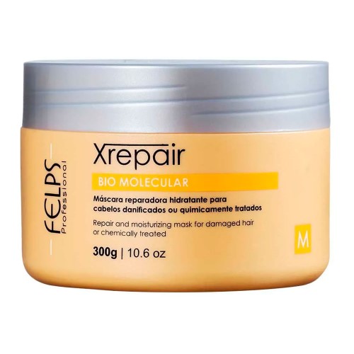 Máscara Capilar Reparadora Hidratante Felps XRepair Bio Molecular com 300g