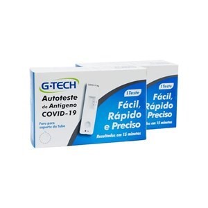 Autoteste De Antígeno G-Tech Covid-19 1 Teste