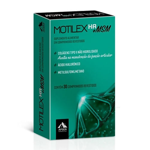 Motilex Ha + Msm Apsen 30 Comprimidos