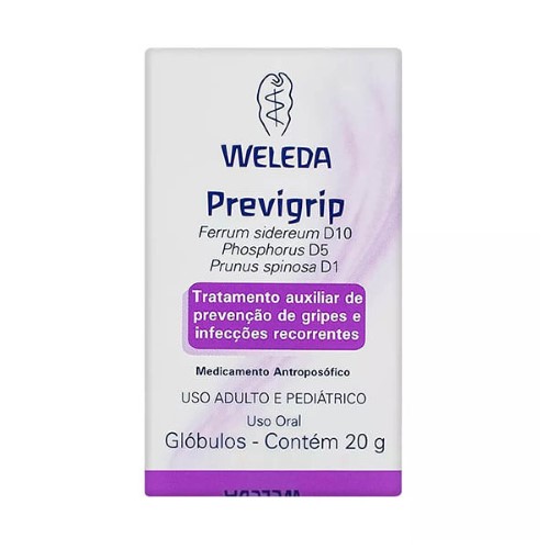 Previgrip Weleda Glóbulos com 20g