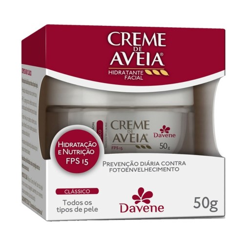 Creme de Aveia Davene Clássico 50g