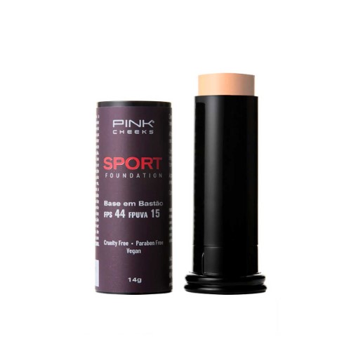 Base em Bastão Pink Cheeks Sport Foudation FPS44 B10 com 14g