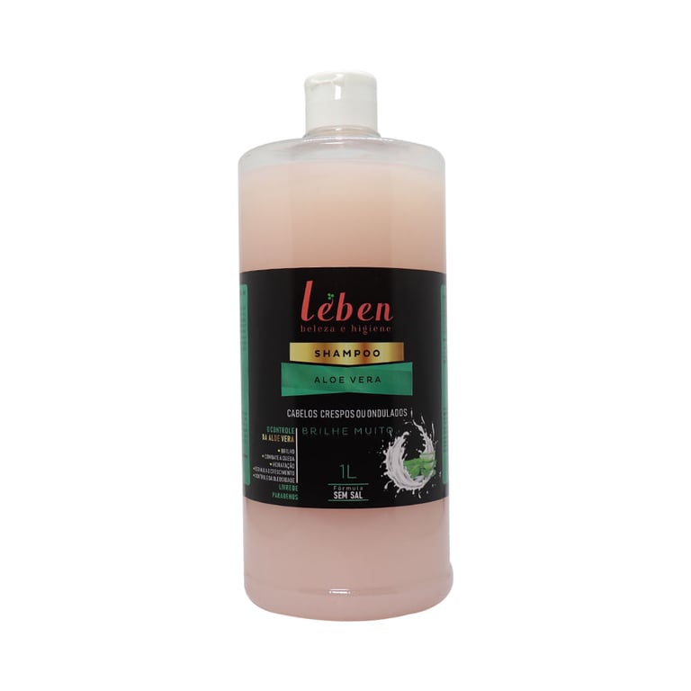 Shampoo Leben Aloe Vera de 1L