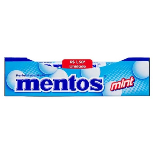 Bala Mentos Stick mint 14 unidades