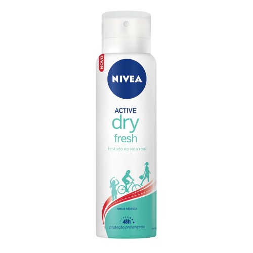 Desodorante Aerosol Nivea Active Dry Fresh Feminino 150ml