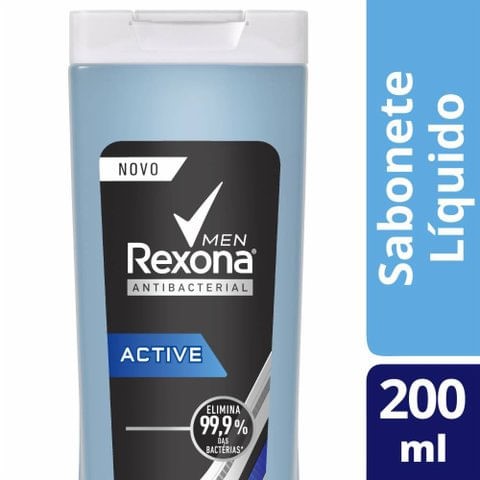 Sabonete Líquido Rexona Men Antibacterial Active