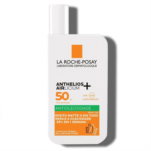 Protetor Solar La Roche Posay Anthelios Airlicium Fluid Sem Cor Fps50 40ml