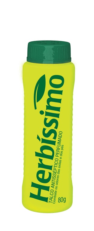 Talco Antisséptico Herbissimo Perfumado 80G