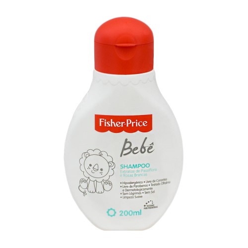 Shampoo Infantil Fisher-Price Bebê com 200ml