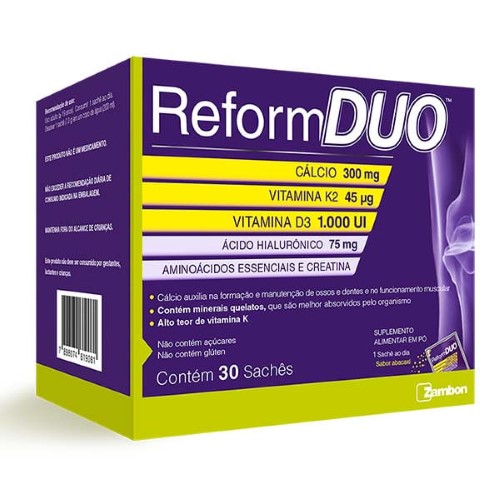 Suplemento Reform Duo 30 Sachês