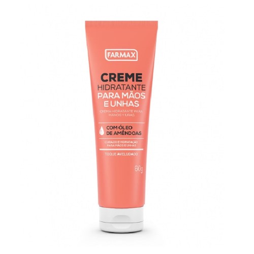 Creme Hidratante para Mãos e Unhas Farmax com 60g