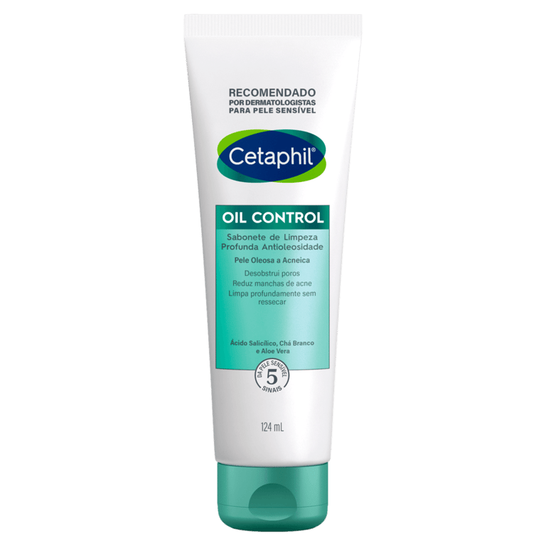 Sabonete De Limpeza Profunda Cetaphil Oil Control Anti Oleosidade 124ml