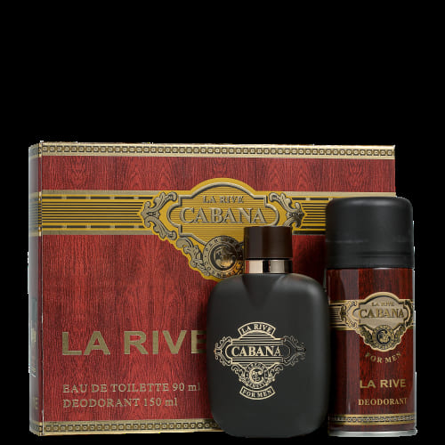 Perfume La Rive Kit Cabana Eau de Toilette - Perfume Masculino 90ml + Desodorante 150ml