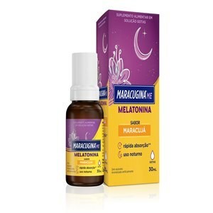 Maracugina Me Melatonina Gotas Sabor Maracujá 30ml