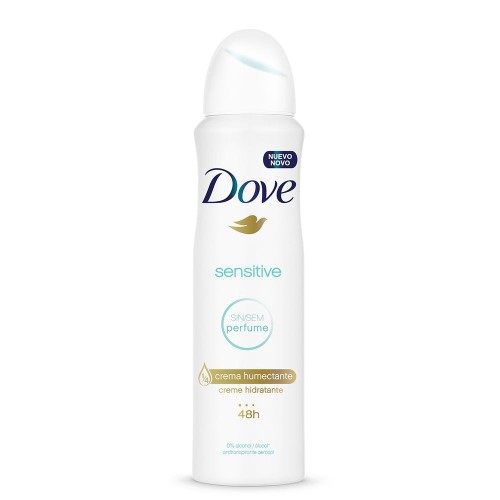 Desodorante Antitranspirante Aerosol Dove Sensitive 150ml