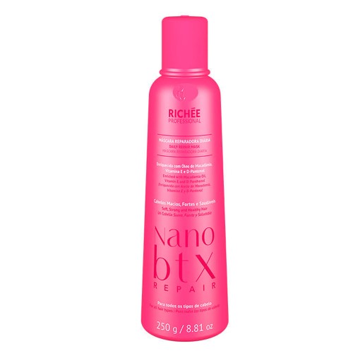 Richée Professional Reparador Diário Nano Btx - Máscara Capilar