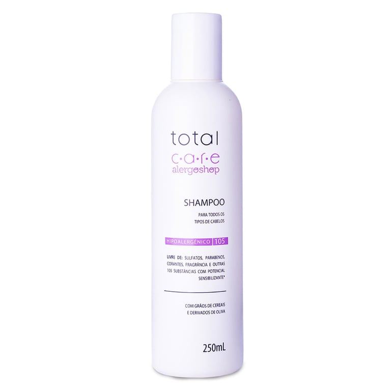 Total Care Hipoalergênico - Shampoo 250ml