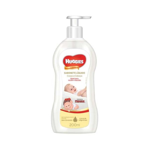 Sabonete Líquido Huggies Primeiros 100 Dias 200ml