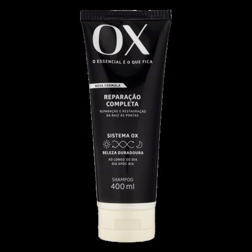 Shampoo OX Cosmeticos Reparação Completa