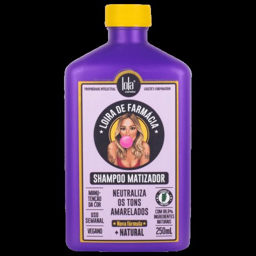 Shampoo Matizador Lola Loira de Farmácia 250ml