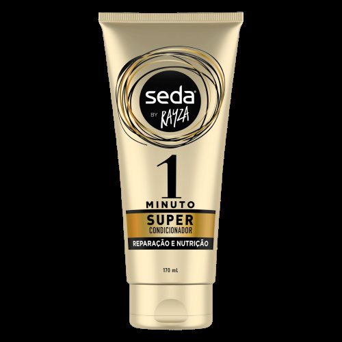 Super Condicionador Seda By Rayza 1 Minuto Reparação e Nutrição com 170ml