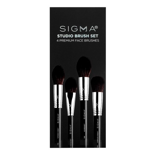 Sigma Beauty Studio Brush Set Kit – 4 Pincéis de Maquiagem