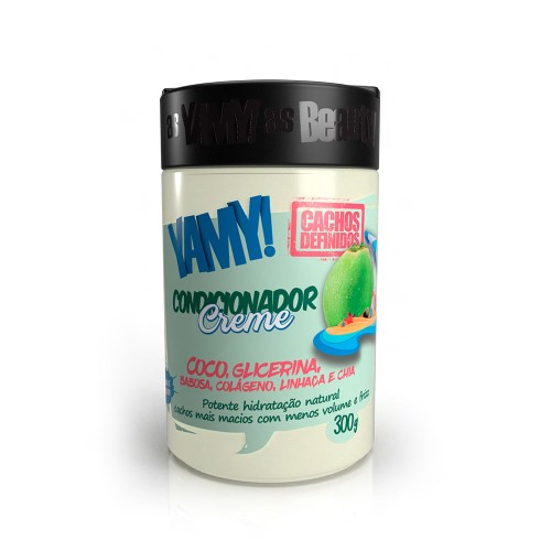 Condicionador Yamy Cachos Definidos Creme De Coco 300g