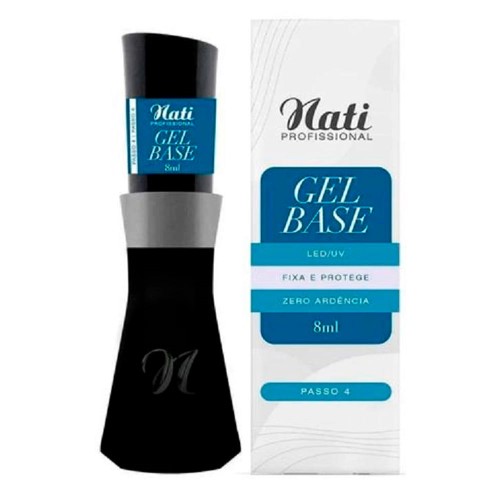 Esmalte Nati Base Gel Fixa E Protege