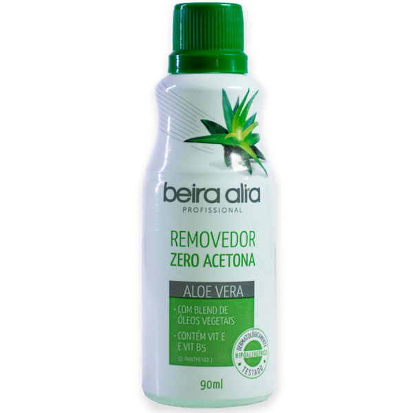 Zero Acetona Aloe Vera - Removedor de Esmalte 90ml