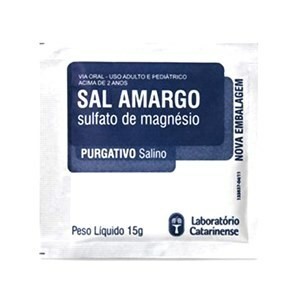 Sal Amargo Purificado 15G Catarin Avulso