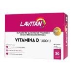 Vitamina D 1.000UI Lavitan com 30 comprimidos