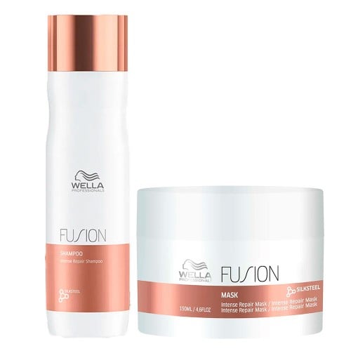 Wella Professionals Fusion Kit Shampoo + Máscara