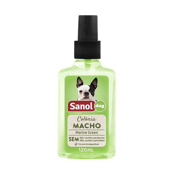 Sanol Colônia Macho Amadeirado - frasco com 120ml