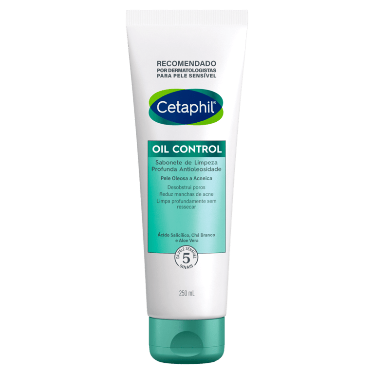 Sabonete De Limpeza Profunda Cetaphil Oil Control Anti Oleosidade 250 Ml